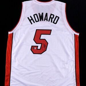 Juwan Howard Miami Heat Autographed Jersey...